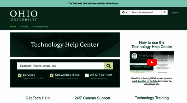help.ohio.edu