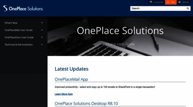 help.oneplacesolutions.com