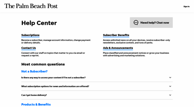 help.palmbeachpost.com