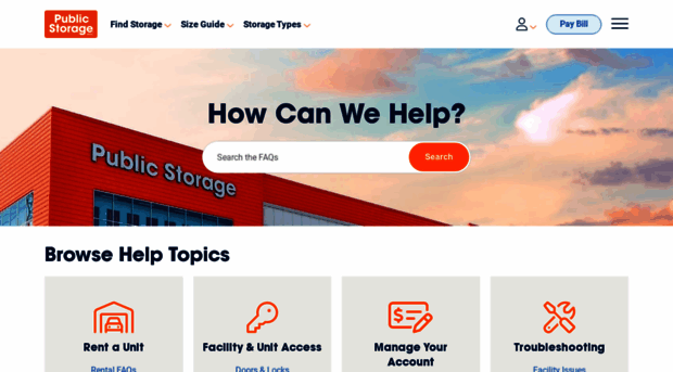 help.publicstorage.com