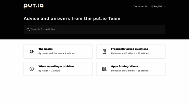 help.put.io