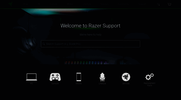 help.razersupport.com