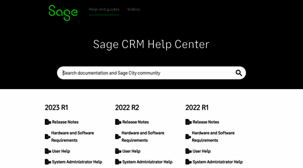 help.sagecrm.com