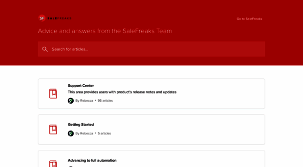 help.salefreaks.com