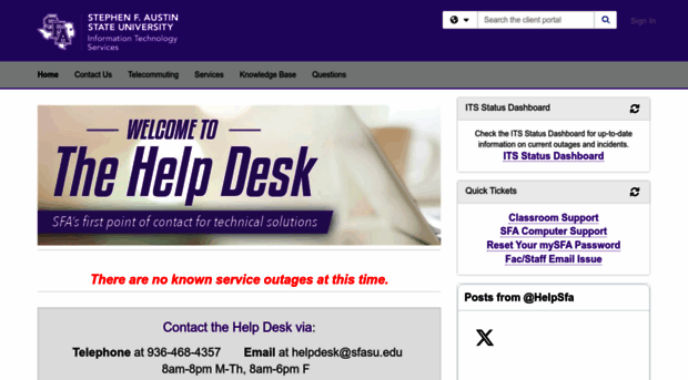 help.sfasu.edu