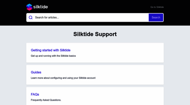 help.silktide.com