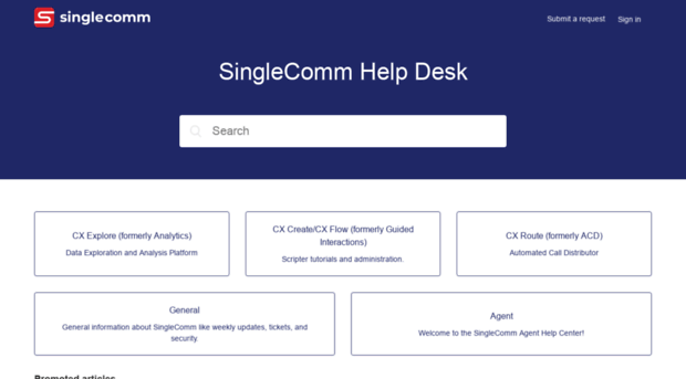 help.singlecomm.com