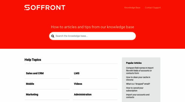 help.soffront.com