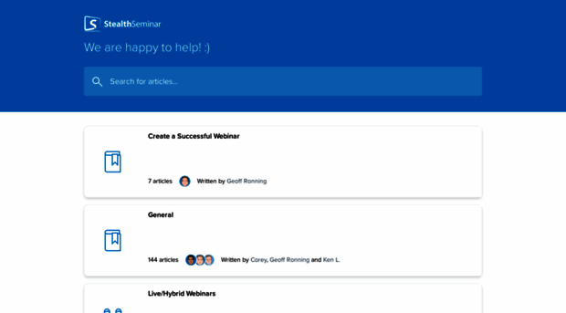 help.stealthseminarapp.com