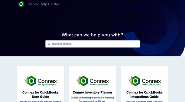 help.syncwithconnex.com