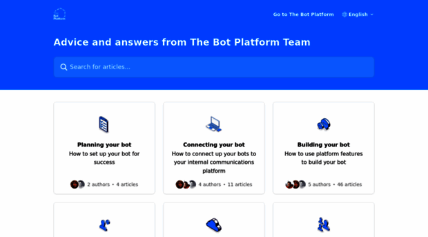 help.thebotplatform.com