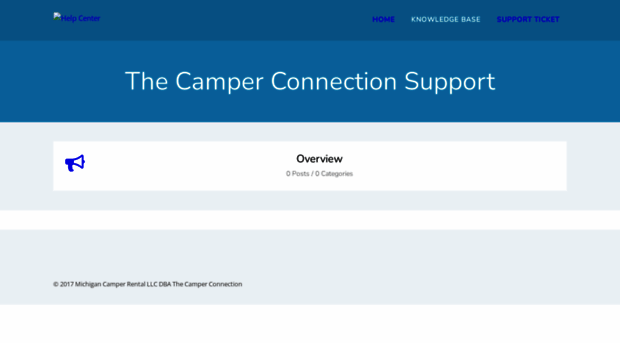 help.thecamperconnection.com