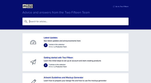 help.twofifteen.co.uk
