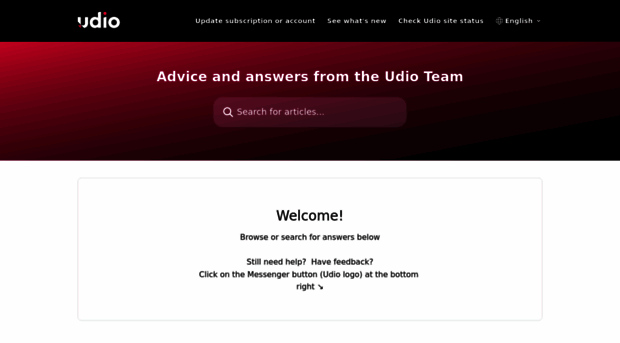 help.udio.com