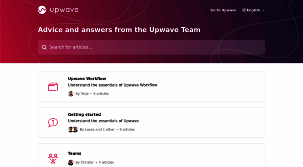 help.upwave.io