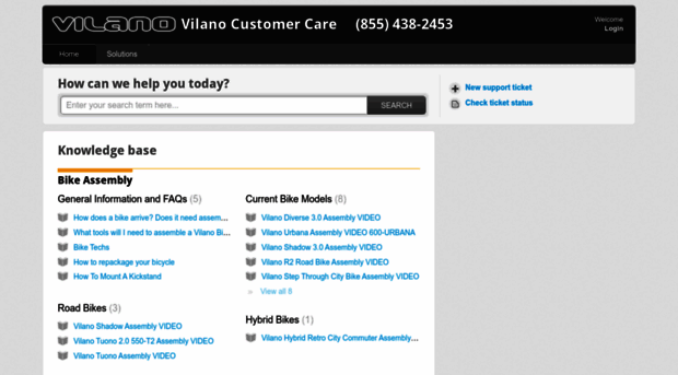help.vilanobikes.com