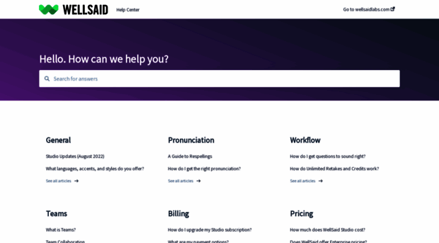 help.wellsaidlabs.com