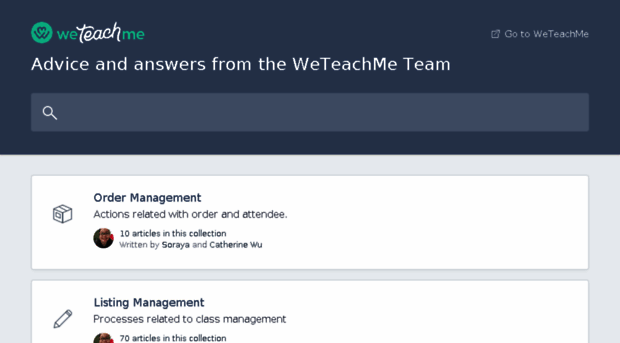 help.weteachme.com