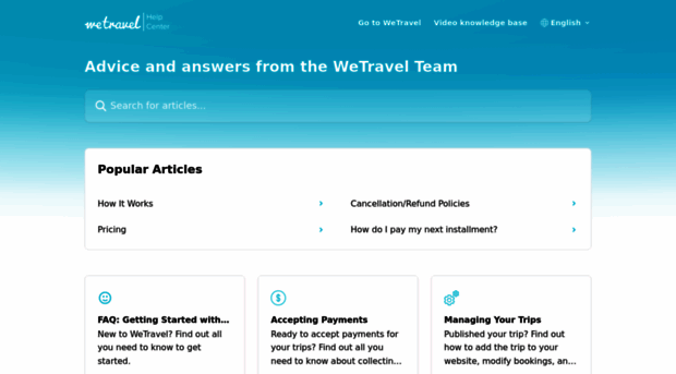 help.wetravel.com