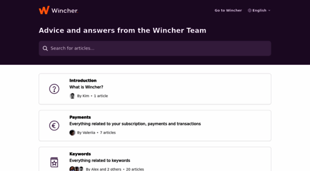 help.wincher.com