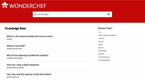 help.wonderchef.com