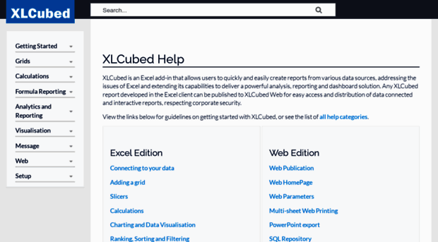 help.xlcubed.com