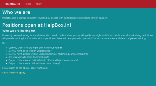 helpbox.in