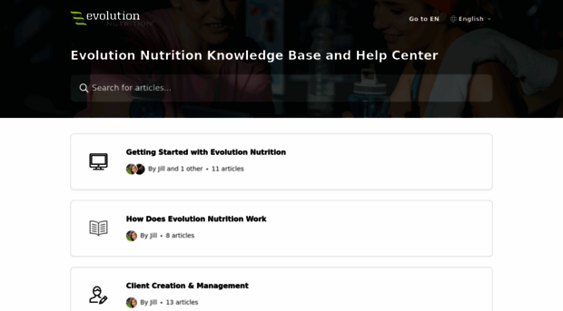 helpcenter.evolutionnutrition.com