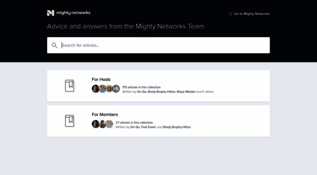 helpcenter.mightynetworks.com