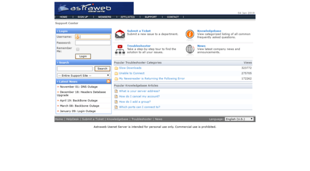 helpdesk.astraweb.com