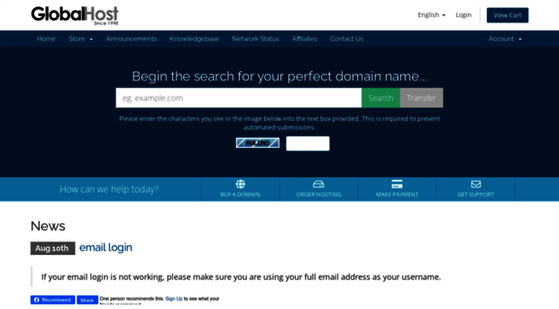 helpdesk.globalhost.com