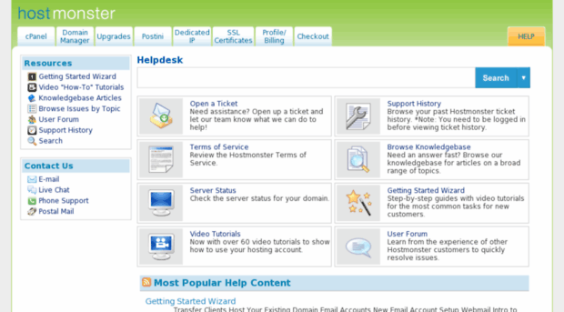 helpdesk.hostmonster.com