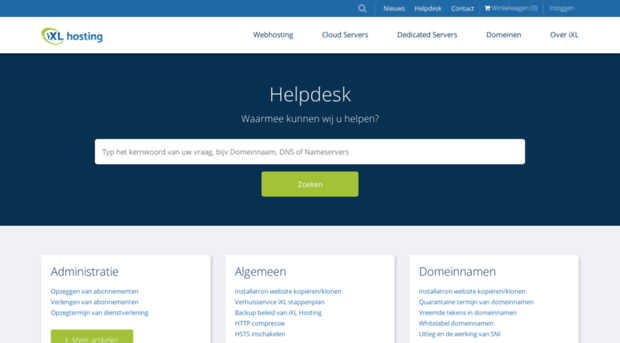 helpdesk.ixlhosting.nl