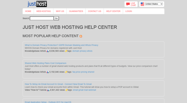 helpdesk.justhost.com