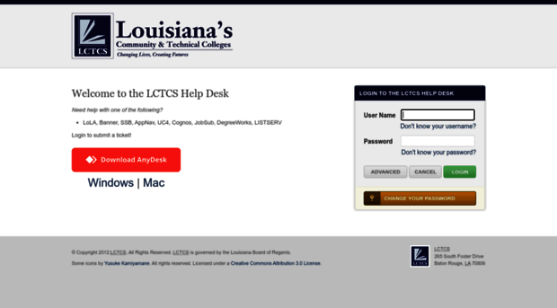 helpdesk.lctcs.edu