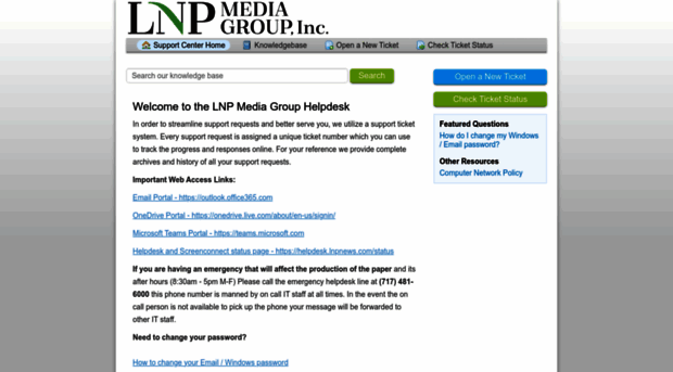 helpdesk.lnpnews.com