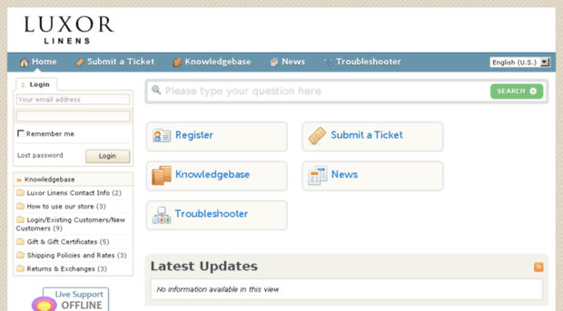 helpdesk.luxorlinens.com