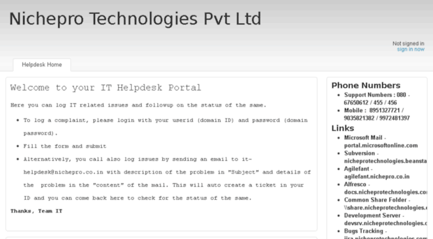 helpdesk.nicheprotechnologies.com