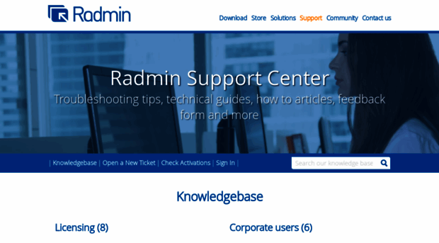 helpdesk.radmin.com