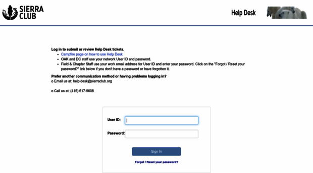 helpdesk.sierraclub.org