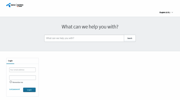 helpdesk.telenormaritime.com