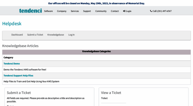 helpdesk.tendenci.com