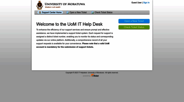 helpdesk.uom.lk