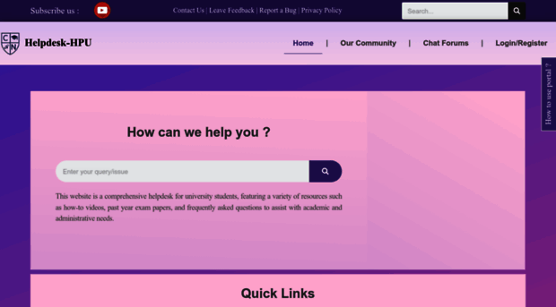 helpdeskhpu.com