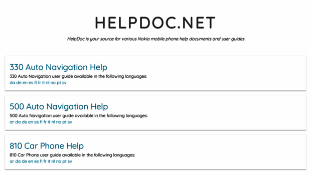 helpdoc.net