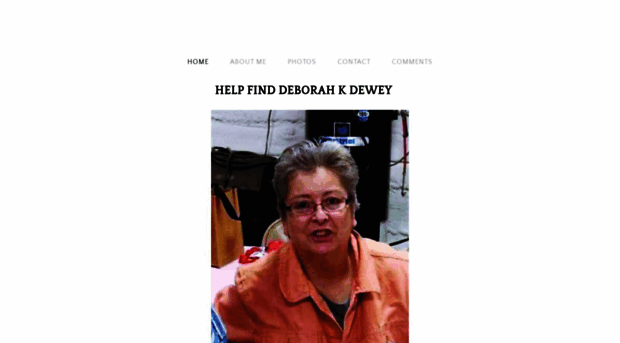 helpfinddeborahdewey.weebly.com