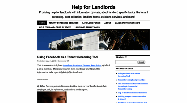 helpforlandlords.com