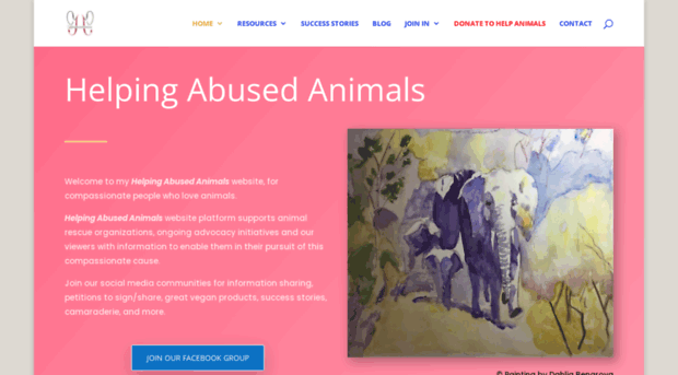 helpingabusedanimals.net