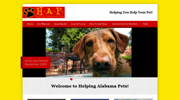 helpingalabamapets.com