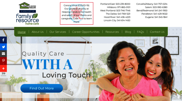 helpinghandshomecare.com